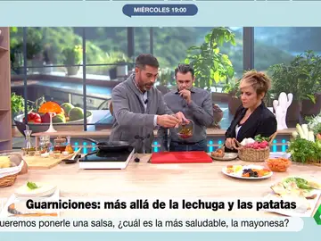 Pablo Ojeda prepara salsa teriyaki en Más Vale Tarde