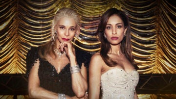 Belén Rueda e Hiba Abouk, en el cartel oficial de la nueva serie 'Eva & Nicole'.