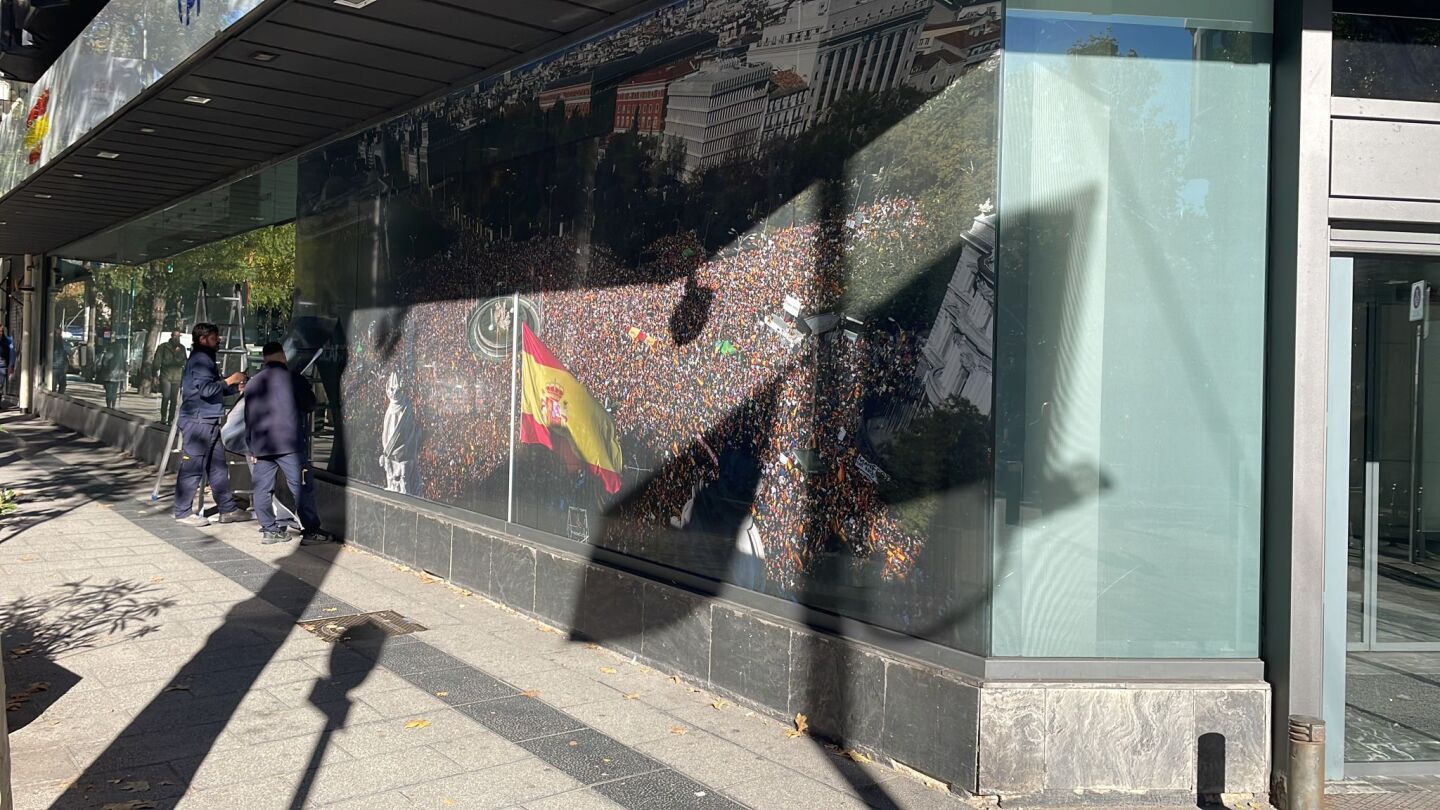 Sede del PP en la madrileña calle Génova