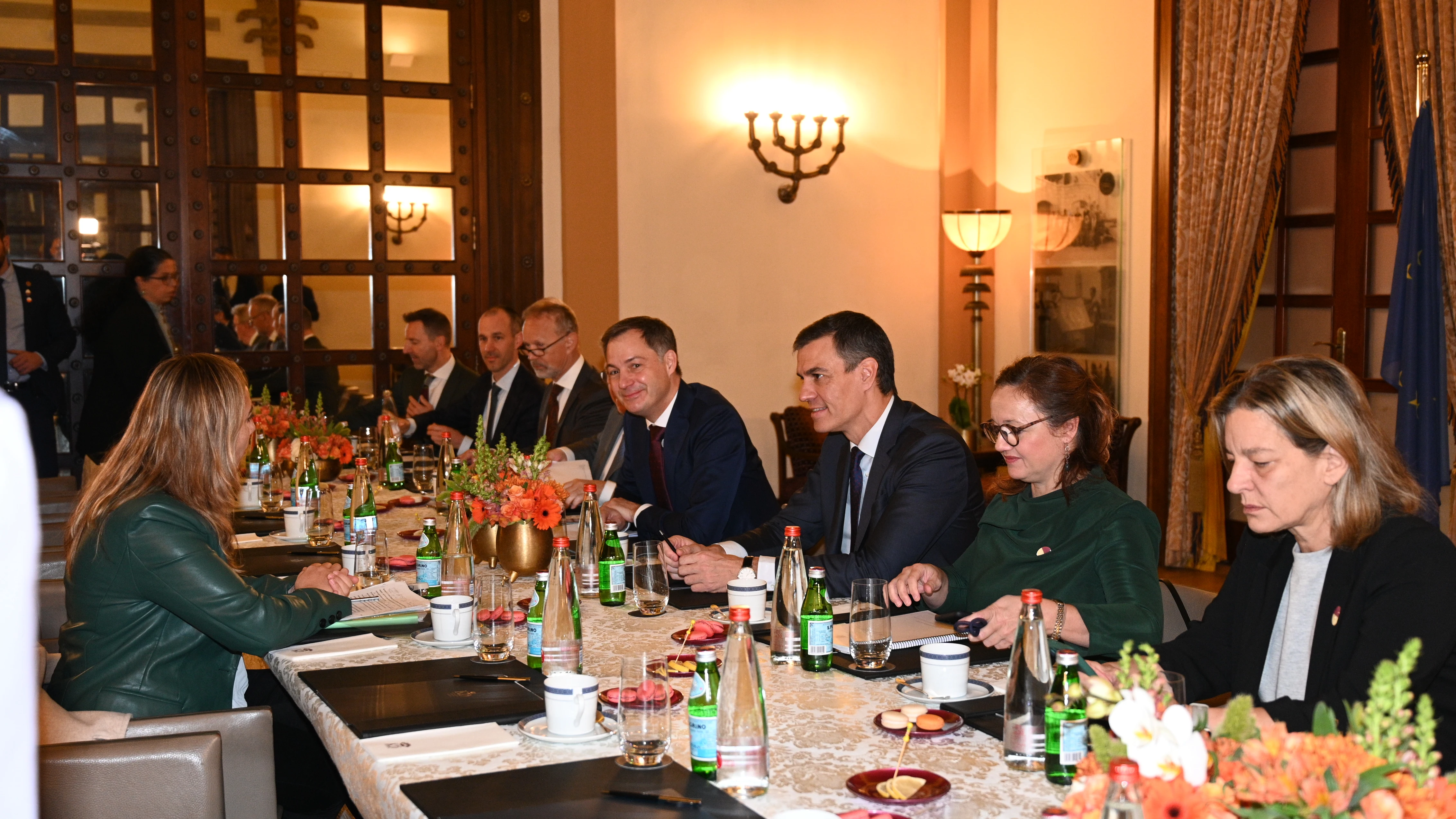 Pedro Sánchez, con la Dra. Cochav Elkayam-Levy en Jerusalén