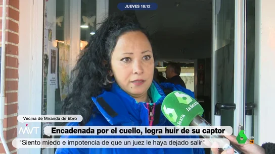 El temor de los vecinos de Miranda de Ebro tras quedar en libertad el secuestrador de una mujer: "Sé que esto me puede llevar represalias" El temor de los vecinos de Miranda de Ebro tras quedar en libertad el secuestrador de una mujer: "Sé que esto me puede llevar represalias"