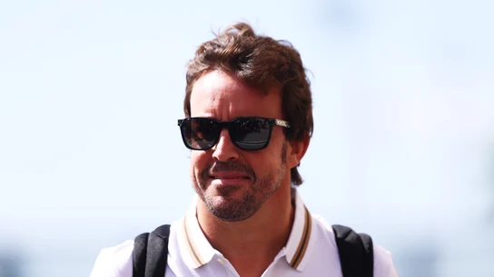 Fernando Alonso, en Abu Dhabi Fernando Alonso, en Abu Dhabi