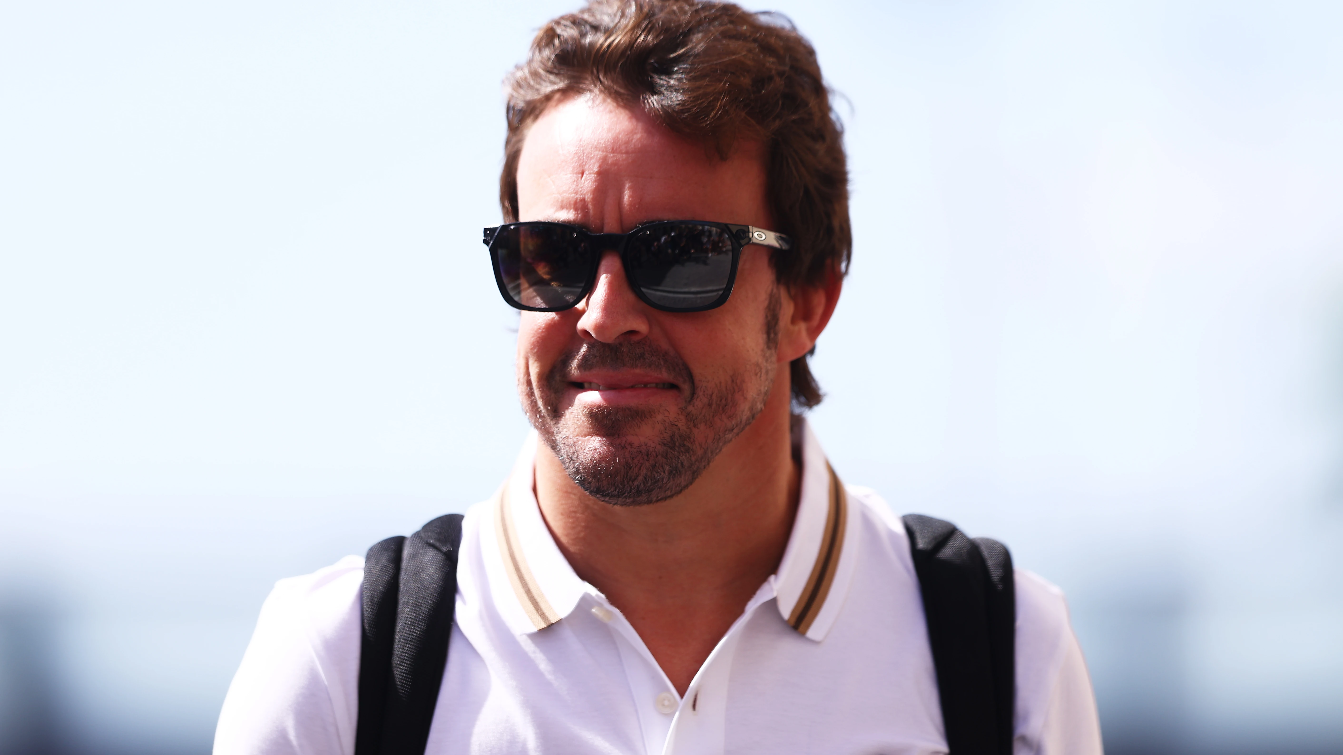 Fernando Alonso, en Abu Dhabi