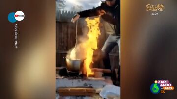 The Daily Show lanza un vídeo para evitar accidentes cocinando el pavo en Acción de gracias