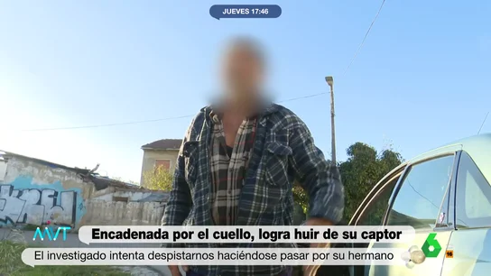 "¡Te voy a pegar un guantazo!": Más Vale Tarde localiza al hombre que secuestró y encadenó a una mujer en Miranda del Ebro "¡Te voy a pegar un guantazo!": Más Vale Tarde localiza al hombre que secuestró y encadenó a una mujer en Miranda del Ebro