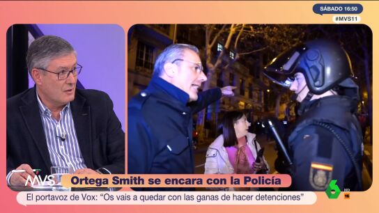Jos&eacute; Mar&iacute;a Benito critica la actitud de Ortega Smith en las protestas de Ferraz