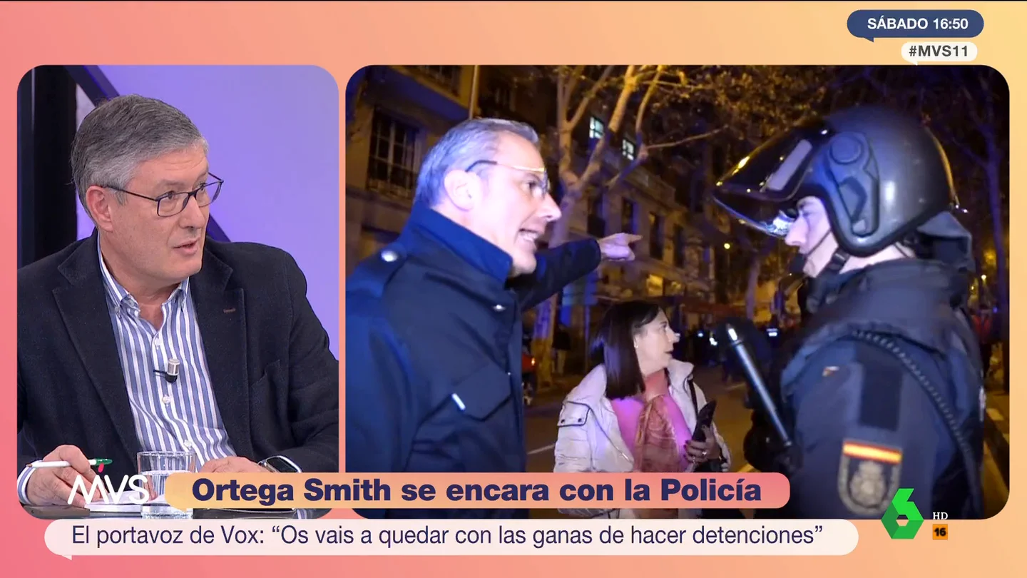 José María Benito critica la actitud de Ortega Smith en las protestas de Ferraz José María Benito critica la actitud de Ortega Smith en las protestas de Ferraz