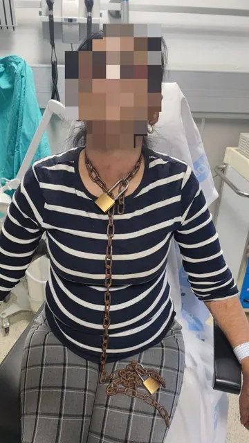 Detenido por retener a una mujer maniatada con una cadena en Miranda de Ebro, Burgos