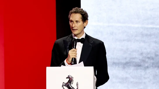 John Elkann, presidente de Ferrari John Elkann, presidente de Ferrari