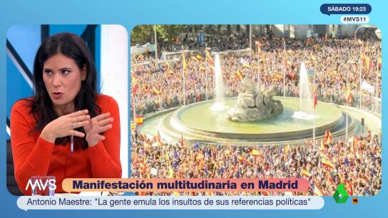 MVS Maria Llapart: "Feijoo sabe que arrimarse demasiado a Vox no le hace bien" 