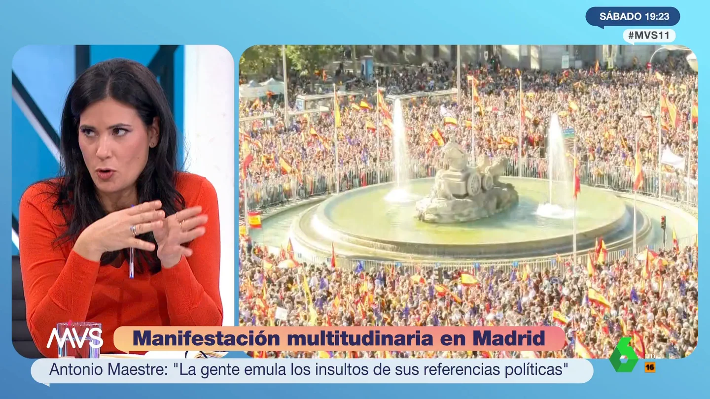 MVS Maria Llapart: "Feijoo sabe que arrimarse demasiado a Vox no le hace bien" MVS Maria Llapart: "Feijoo sabe que arrimarse demasiado a Vox no le hace bien"