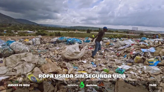 La ropa usada en España termina en Togo y Pakistán, según una denuncia de Greenpeace La ropa usada en España termina en Togo y Pakistán, según una denuncia de Greenpeace