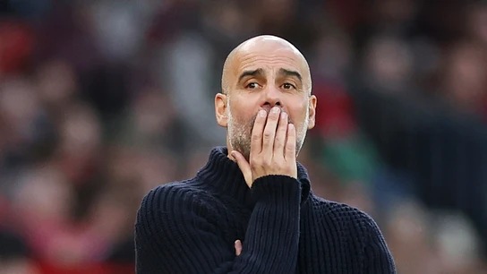 Guardiola, en un partido Guardiola, en un partido