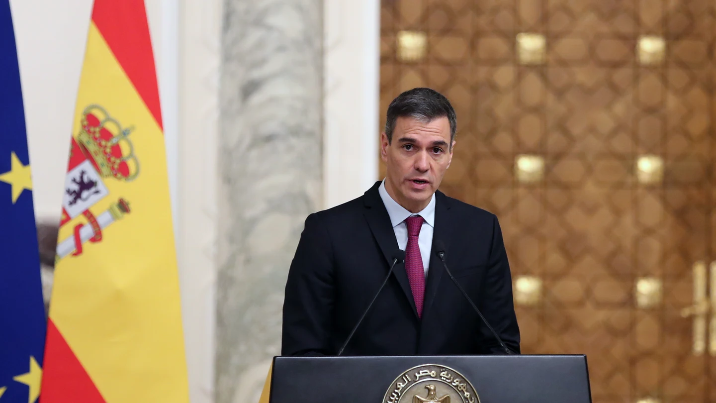 El presidente del Gobierno, Pedro Sánchez, en su visita a Egipto El presidente del Gobierno, Pedro Sánchez, en su visita a Egipto
