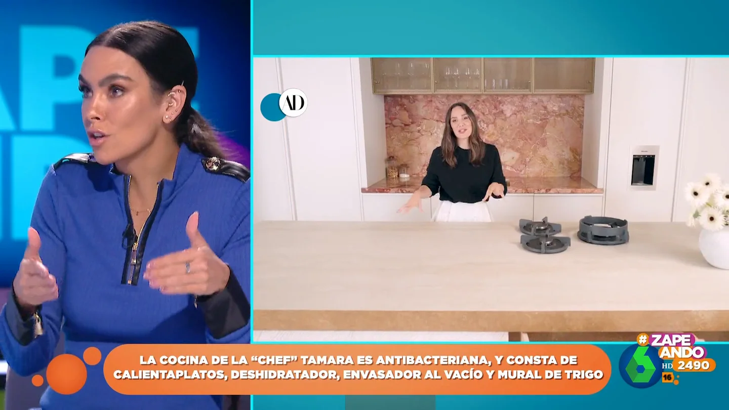 La dura crítica de Cristina Pedroche a la nueva cocina de Tamara Falcó: "Es muy para foto y poco funcional" La dura crítica de Cristina Pedroche a la nueva cocina de Tamara Falcó: "Es muy para foto y poco funcional"