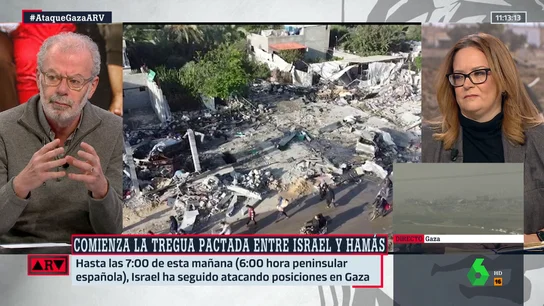ARV | El análisis de Núñez Villaverde sobre qué hay tras la tregua en Gaza: "Da una ventaja clara a Israel" ARV | El análisis de Núñez Villaverde sobre qué hay tras la tregua en Gaza: "Da una ventaja clara a Israel"