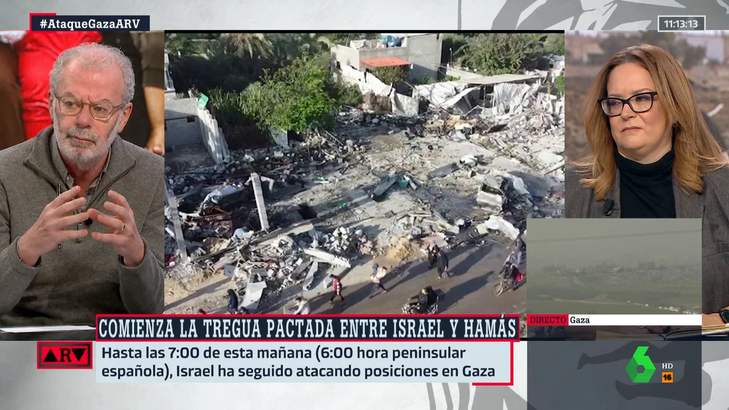 ARV | El análisis de Núñez Villaverde sobre qué hay tras la tregua en Gaza: "Da una ventaja clara a Israel" ARV | El análisis de Núñez Villaverde sobre qué hay tras la tregua en Gaza: "Da una ventaja clara a Israel"