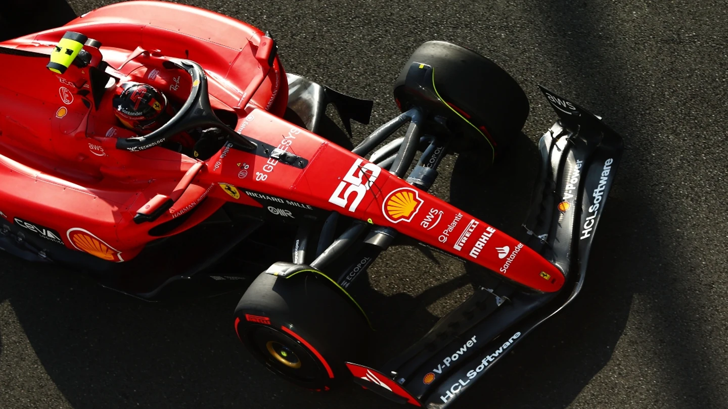 Carlos Sainz, con el Ferrari Carlos Sainz, con el Ferrari