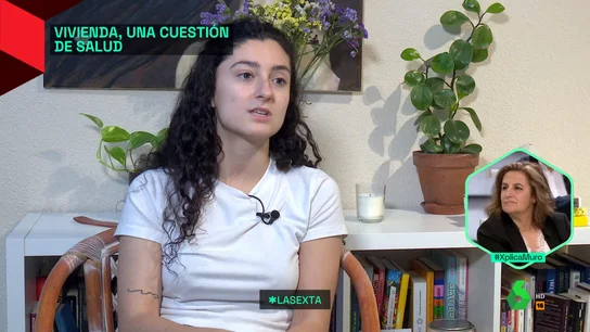 Verónica Mozo, estudiante y pluriempleada, reconoce que el problema de la vivienda afecta a su salud mental Verónica Mozo, estudiante y pluriempleada, reconoce que el problema de la vivienda afecta a su salud mental