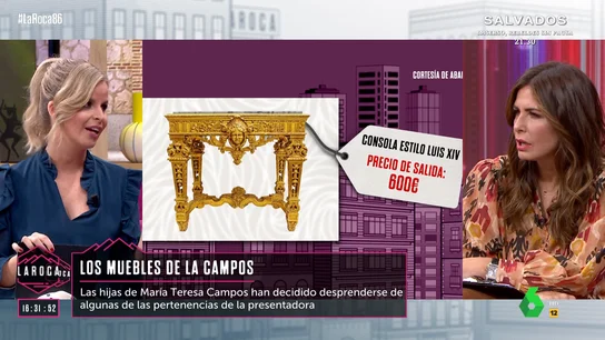 De una consola a un librero giratorio: estos son alguno de los muebles de María Teresa Campos que salen a subasta De una consola a un librero giratorio: estos son alguno de los muebles de María Teresa Campos que salen a subasta