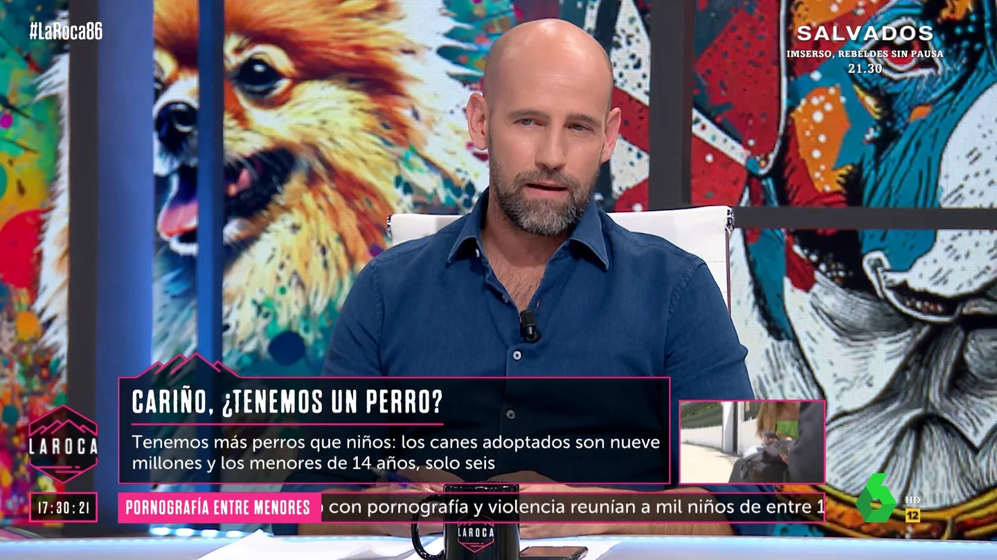 Gonzalo Miró, tajante en La Roca: "Salvaría a mi perro antes que a alguien de vosotros" Gonzalo Miró, tajante en La Roca: "Salvaría a mi perro antes que a alguien de vosotros"