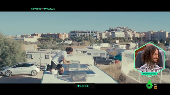 Benji Moreno en su autocaravana en Ibiza. Benji Moreno en su autocaravana en Ibiza.