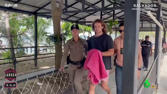 Daniel Sancho tras su detención en Tailandia. Daniel Sancho tras su detención en Tailandia.