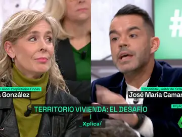 La confrontación de Camarero con Ana González, de la asociación de propietarios de fincas