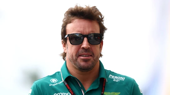 Fernando Alonso, piloto de Aston Martin Fernando Alonso, piloto de Aston Martin