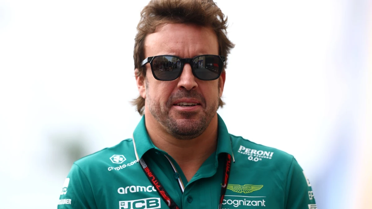 Fernando Alonso, piloto de Aston Martin