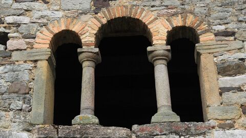 Detalle de la Iglesia de San Pedro de Nora