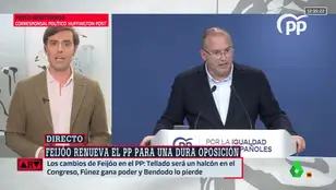Pablo Montesinos, sobre Miguel Tellado: "Es el hombre más importante del PP después de Feijóo"