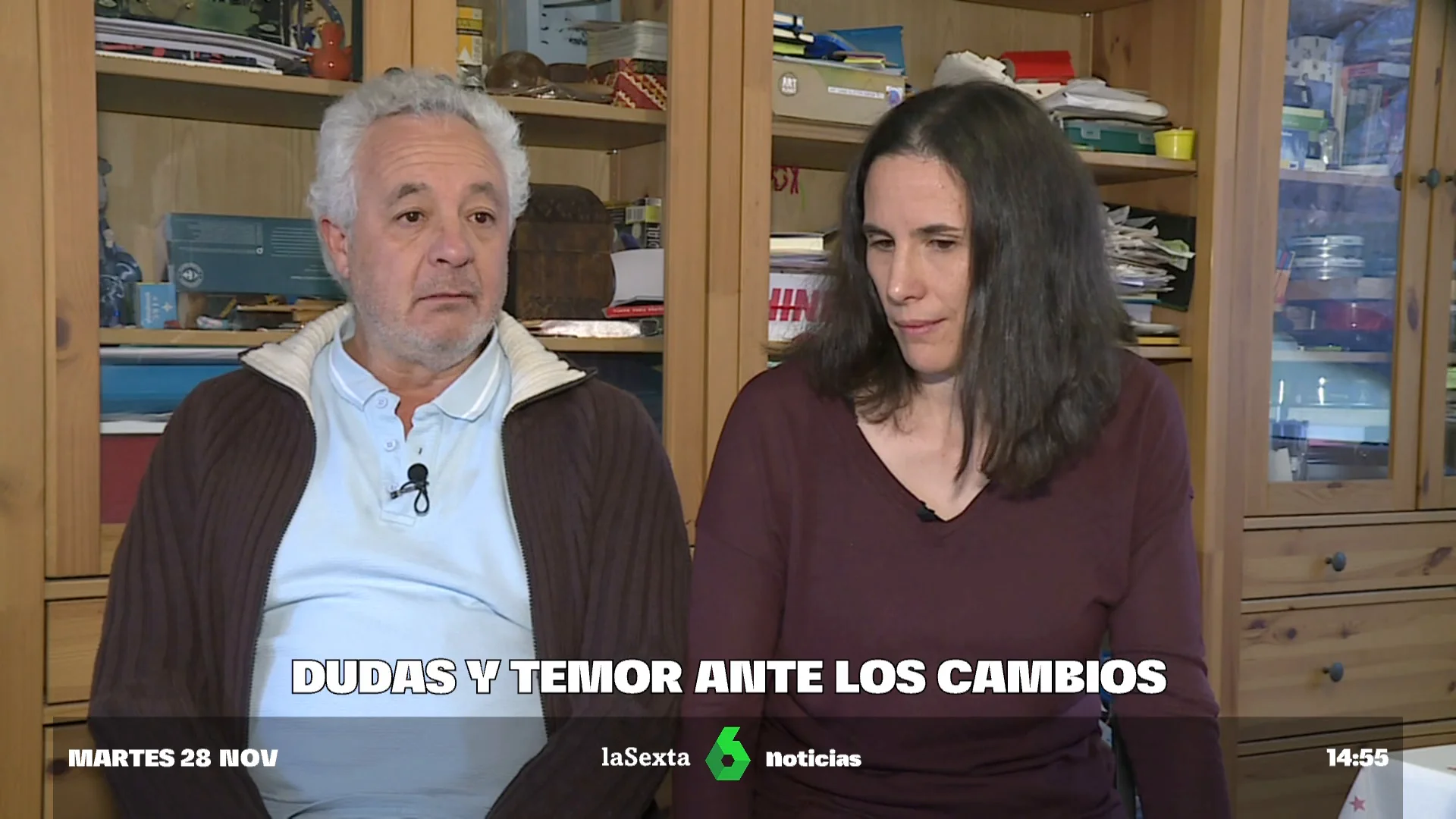 dudas y temor ante los cambios