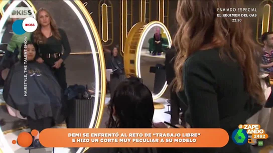 Los zapeadores comentan el nuevo talent de peluquería de DKISS: "Demi se ha pasado tres pueblos con las tijeras" Los zapeadores comentan el nuevo talent de peluquería de DKISS: "Demi se ha pasado tres pueblos con las tijeras"