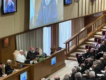 El papa Francisco recibe a los obispos de la Conferencia Episcopal Española 