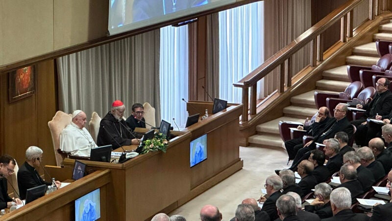 El papa Francisco recibe a los obispos de la Conferencia Episcopal Española 