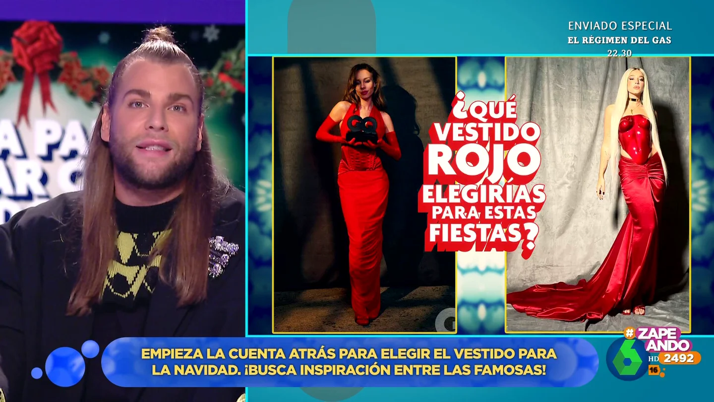 Del estilo corsé de Ester Expósito al corpiño armadura de Lola Índigo: Eduardo Navarrete elige los mejores 'looks' para Navidad Del estilo corsé de Ester Expósito al corpiño armadura de Lola Índigo: Eduardo Navarrete elige los mejores 'looks' para Navidad