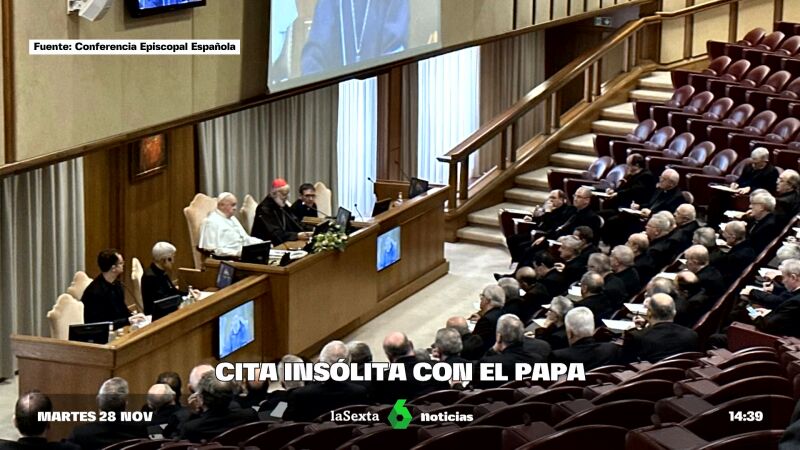 El papa evita hablar sobre abusos sexuales en la iglesia con los obispos españoles