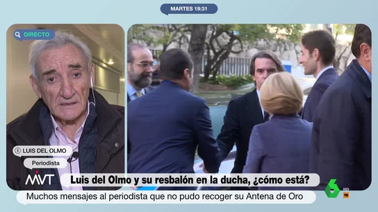 Cuando Luis del Olmo preguntó a Aznar por qué no aceptaba una entrevista de Iñaki Gabilondo: "Se quedó callado" Cuando Luis del Olmo preguntó a Aznar por qué no aceptaba una entrevista de Iñaki Gabilondo: "Se quedó callado"