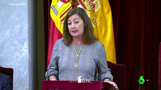 Dos discursos, dos realidades por la unidad: Armengol ofrece diálogo y Felipe VI, la Constitución Dos discursos, dos realidades por la unidad: Armengol ofrece diálogo y Felipe VI, la Constitución
