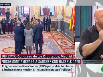 Rafa López, sobre la amenaza de Puigdemont a Sánchez: &quot;Recuerda que él tiene el control&quot;