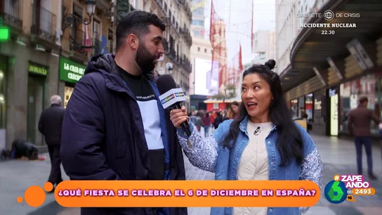 "¿El encendido de luces?": la respuesta de un chico a Jiaping sobre qué se celebra el 6 de diciembre en España "¿El encendido de luces?": la respuesta de un chico a Jiaping sobre qué se celebra el 6 de diciembre en España