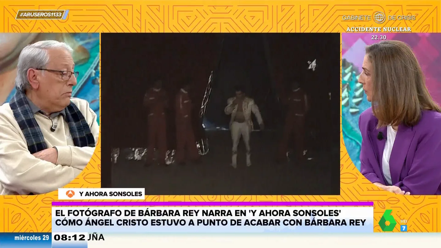 Manolo Carrero habla del maltrato de Ángel Cristo a Bárbara Rey: "Cogió un cuchillo y se fue a por ella" Manolo Carrero habla del maltrato de Ángel Cristo a Bárbara Rey: "Cogió un cuchillo y se fue a por ella"