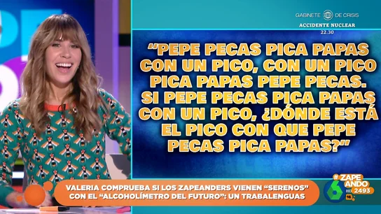 ¿Son capaces los zapeadores de decir un trabalenguas?: "Miki no deja hacer ninguna actividad bien" ¿Son capaces los zapeadores de decir un trabalenguas?: "Miki no deja hacer ninguna actividad bien"