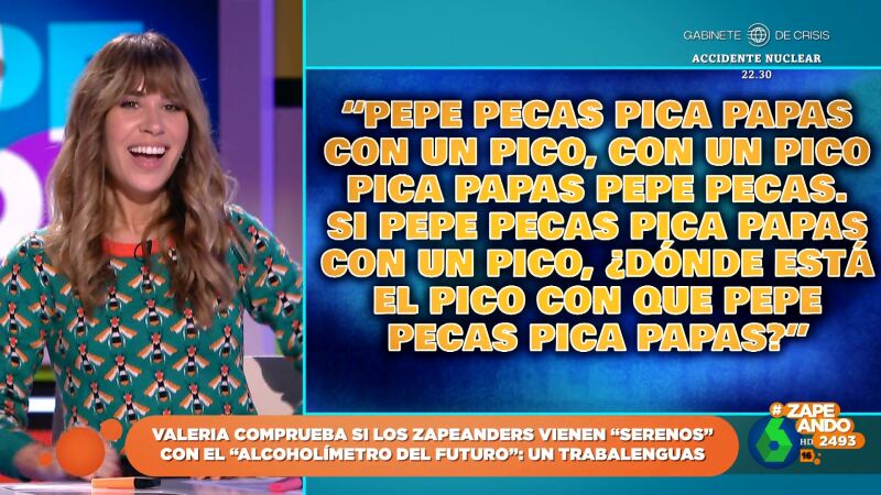 ¿Son capaces los zapeadores de decir un trabalenguas?: "Miki no deja hacer ninguna actividad bien"