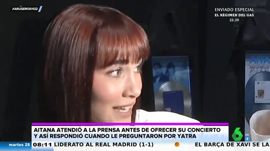 Aitana rompe a llorar en pleno concierto en Colombia tras su ruptura con Sebastián Yatra: "No estoy bien" Aitana rompe a llorar en pleno concierto en Colombia tras su ruptura con Sebastián Yatra: "No estoy bien"