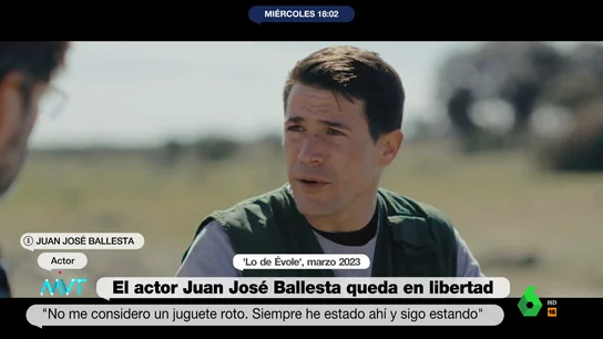 MVT Así negaba Juan José Ballesta a Jordi Évole ser "un juguete roto" MVT Así negaba Juan José Ballesta a Jordi Évole ser "un juguete roto"