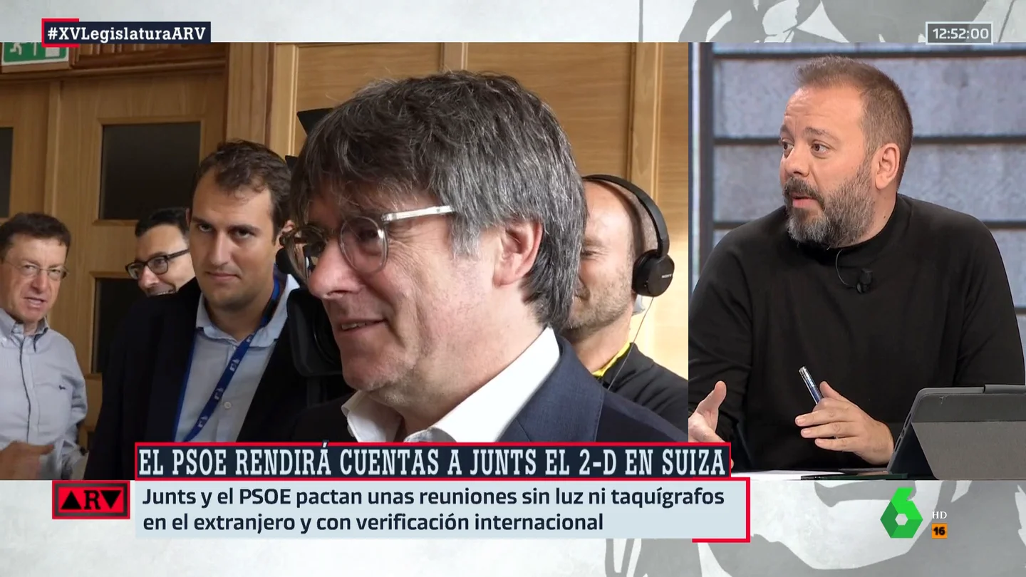 Maestre, tajante sobre la amenaza de Puigdemont de una moción de censura: "No va a pasar" Maestre, tajante sobre la amenaza de Puigdemont de una moción de censura: "No va a pasar"