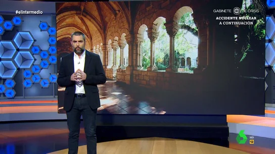 Dani Mateo analiza el sorprendente expolio de un monasterio de Segovia: "Se lo llevaron a EEUU desmontado en 10.000 cajas" Dani Mateo analiza el sorprendente expolio de un monasterio de Segovia: "Se lo llevaron a EEUU desmontado en 10.000 cajas"