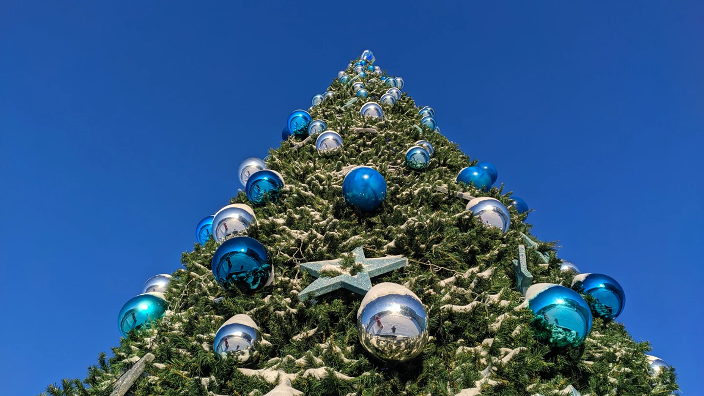 Imagen de un árbol de Navidad Imagen de un árbol de Navidad